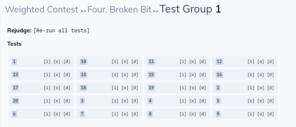 Broken Bit tests 3